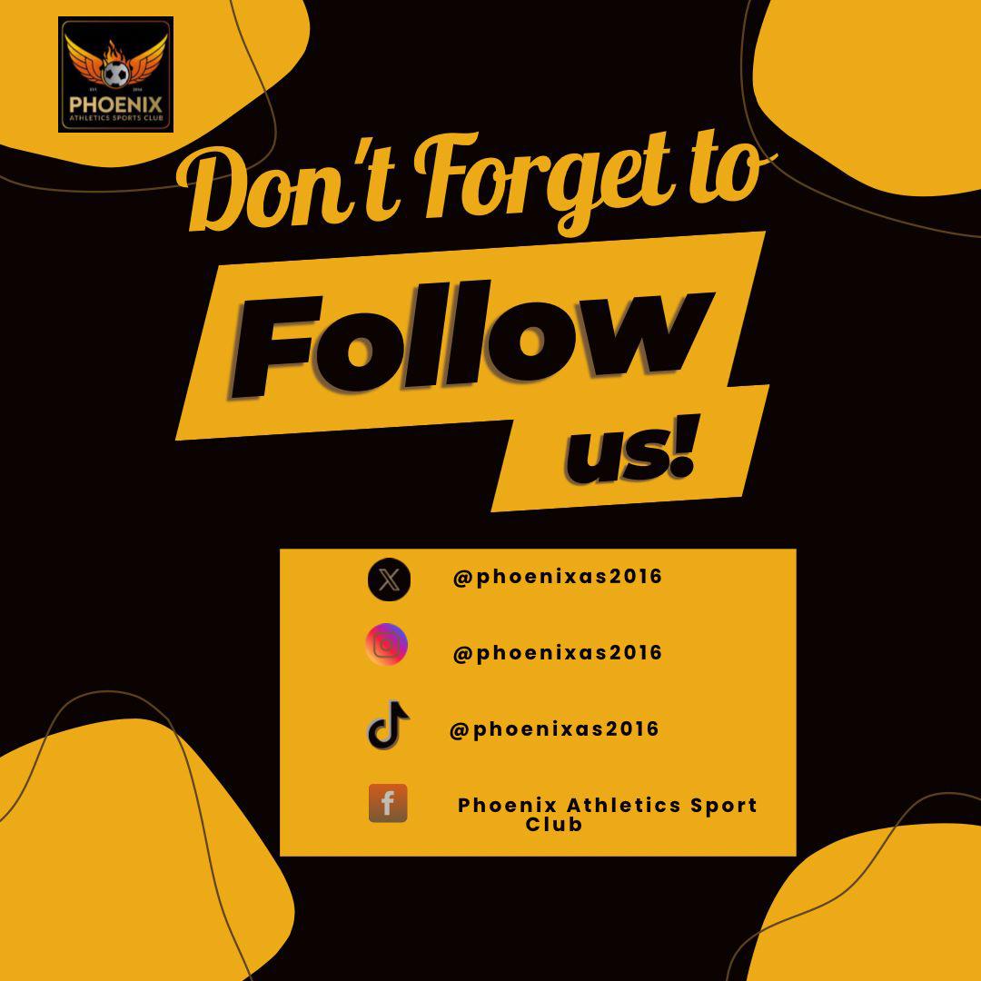 We bet you are a social media genius!

Kindly follow us on any of our social media handle!!

We follow back too, great en?

#RiseWithPhoenixAthlectics
#BornToRise