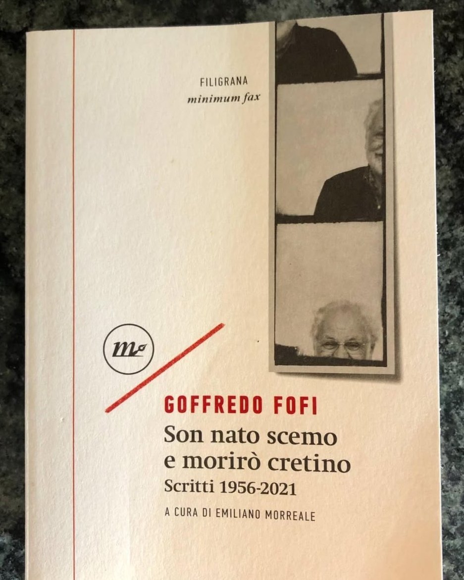 Con Goffredo Fofi se ne va un protagonista della nostra cultura. Ha incarnato una stagione eroica del Novecento dove le riviste dettavano gusto e polemiche, da I Quaderni piacentini a Ombre rosse. Due anni fa al Salone di Torino mi avevo detto sornione: "Ha vinto il capitalismo".