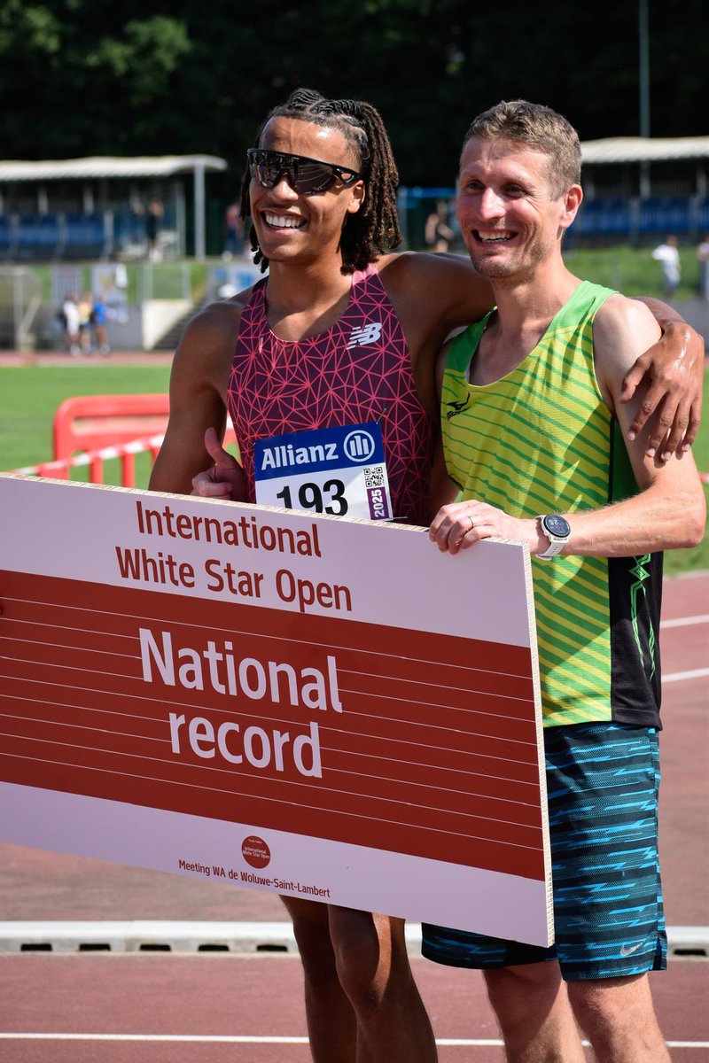 We are delighted to welcome Belgium prodigy Elliot Vermeulen to our start line!

Elliot has been having a phenomenal 2025 by winning the Boston indoor GP (U20 Mile), running 1:47 PB over 800m and beating the Belgium U20 NR over 1500m with a 3:38’65 😮‍💨

Bring the Flames 🔥