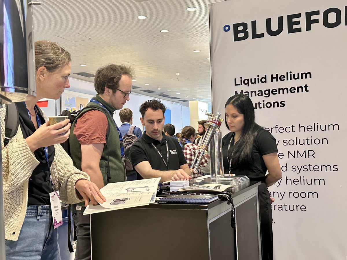 Bluefors (@bluefors_ltd) on Twitter photo #EUROMAR2025 is a wrap!
Thank you to the dedicated organizers (<a href="/euromar2025/">EUROMAR 2025</a>) and all the participants from around the world.
We were delighted to connect with so many of you at our booth and at the poster sessions.
See you in Gothenburg, Sweden next year!
#NMR #CoolForProgress #EUROMAR2025 is a wrap!
Thank you to the dedicated organizers (<a href="/euromar2025/">EUROMAR 2025</a>) and all the participants from around the world.
We were delighted to connect with so many of you at our booth and at the poster sessions.
See you in Gothenburg, Sweden next year!
#NMR #CoolForProgress