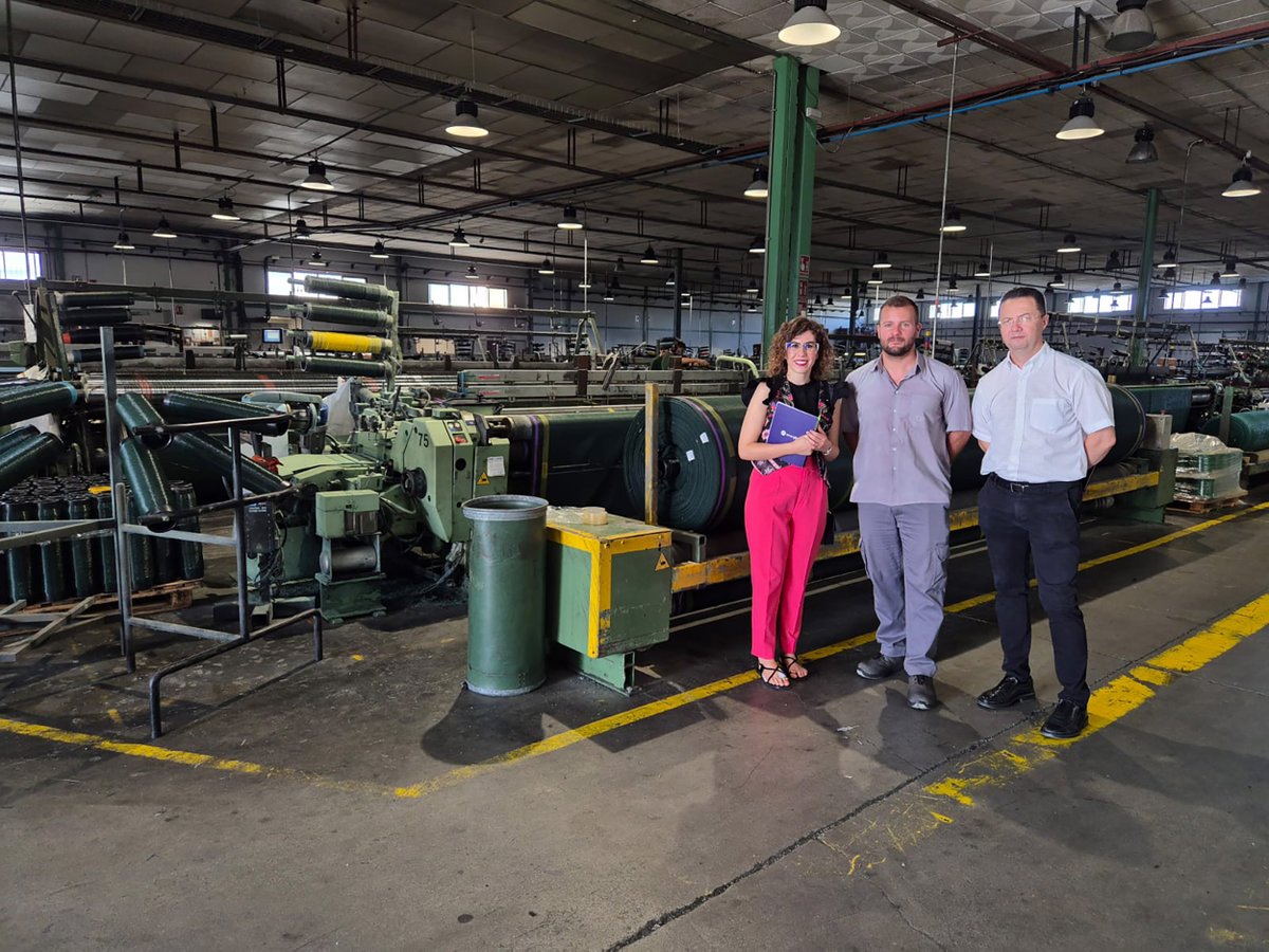 Clúster del Plástico de Andalucía (@plasticluster) on Twitter photo 👉🏻 La gerente de <a href="/plasticluster/">Clúster del Plástico de Andalucía</a>, Ariadna Barea, ha realizado una visita a #Cotexa Alcalaína, empresa asociada al Clúster del Plástico para conocer las necesidades de la firma y dar a conocer los servicios que presta el Clúster
#SomosCPA #Empresas
🔗 plasticluster.com/2025/07/11/vis… 👉🏻 La gerente de <a href="/plasticluster/">Clúster del Plástico de Andalucía</a>, Ariadna Barea, ha realizado una visita a #Cotexa Alcalaína, empresa asociada al Clúster del Plástico para conocer las necesidades de la firma y dar a conocer los servicios que presta el Clúster
#SomosCPA #Empresas
🔗 plasticluster.com/2025/07/11/vis…