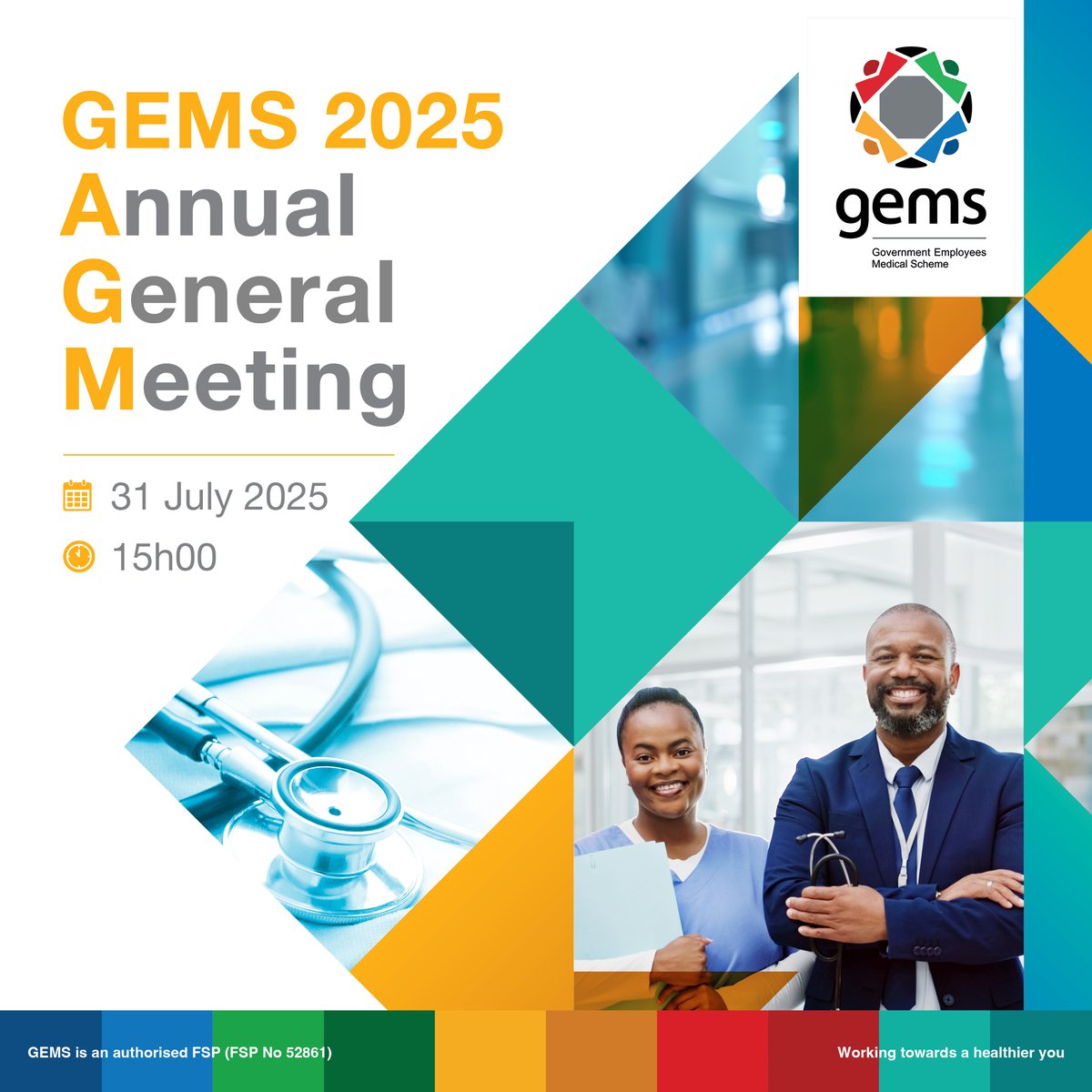 GEMS members are invited to the 2025 Annual General Meeting (AGM), which will take place virtually via Zoom on Thursday, 31 July 2025, from 15:00.

The 2025 AGM pack with the AGM notice, agenda and proxy form is available online. It is important to note that your proxy form must