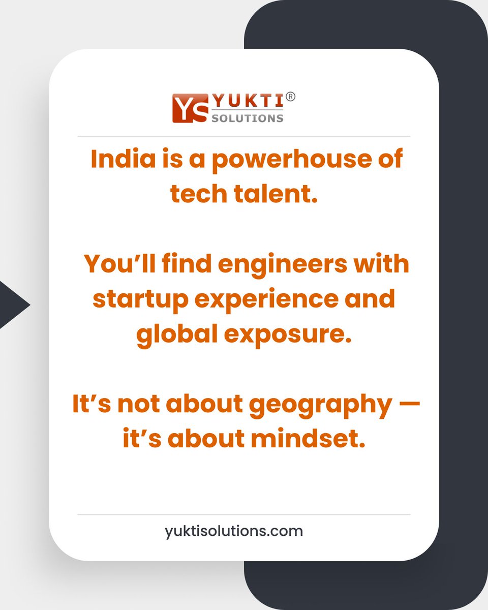 yuktisolutions's tweet image. Affordable ≠ low quality.

India’s top devs think like co-founders, not contractors.

✅ Product-first
✅ Startup-savvy
✅ Fast &amp;amp; reliable
Want our top 5 trusted agency picks?
DM “TRUSTED” now.
#TechHiring #StartupTips #IndiaTech #OutsourcingDoneRight
