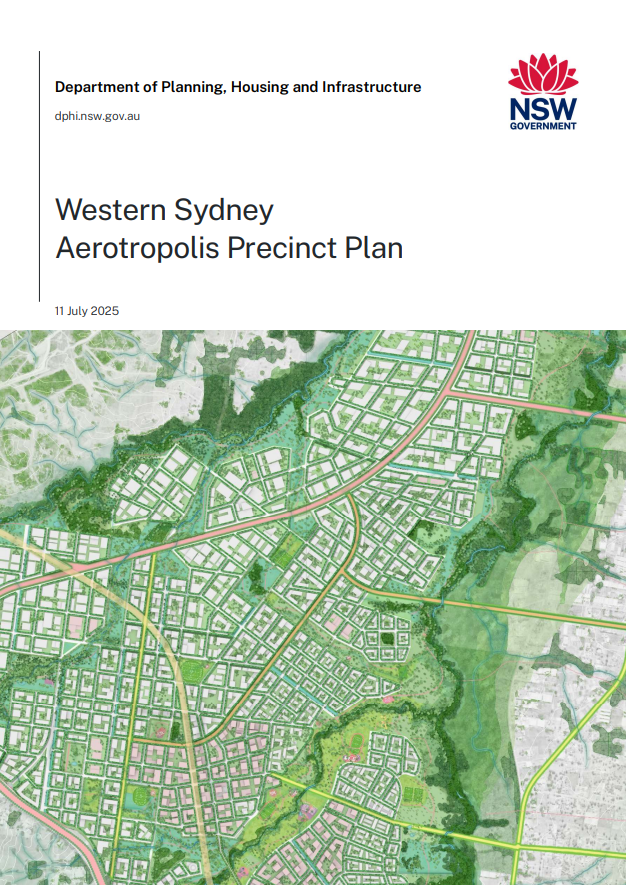 The new "Western Sydney Aerotropolis Precinct Plan (11 July 2025)" now applies to development in the Aerotropolis. See link below.

#WesternSydneyAirport #Aerotropolis 

…-s3fs.s3.ap-southeast-2.amazonaws.com/master-test/s3…