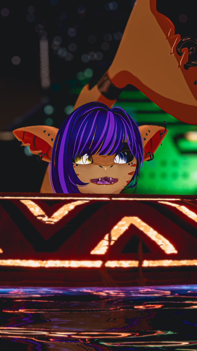 "Oh... um... hi!  didn’t see you there. Wow, this is kind of awkward..."
#VRChatPhotography #VRChat #vrchatfurry
