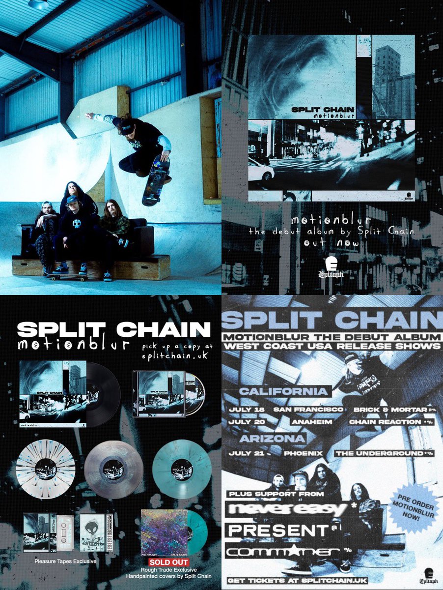 ⛓️‍💥MOTIONBLUR⛓️‍💥

OUT NOW! Available on all streaming platforms.

Get yours at splitchain.uk

Cheers 💙