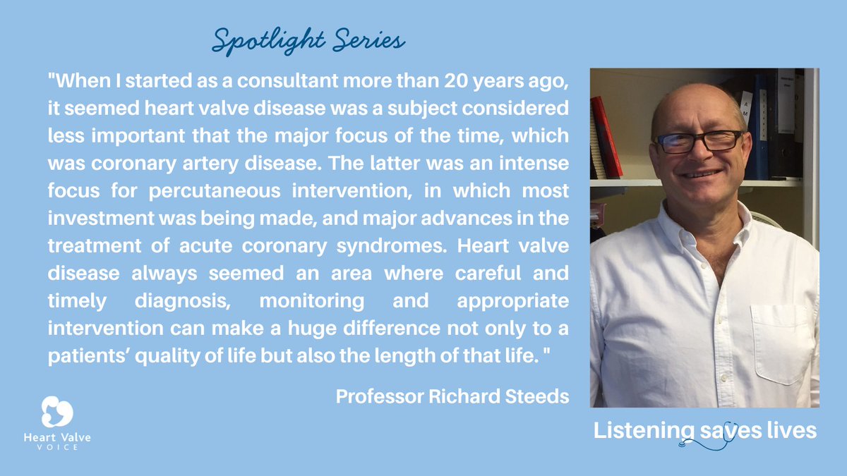 Read our first Spotlight Series with Professor Richard Steeds, a Consultant Cardiologist at Birmingham University Hospital Foundation here: ow.ly/cfLZ50WohsP

#SpotlightSeries #HeartHealth #ListeningSavesLives