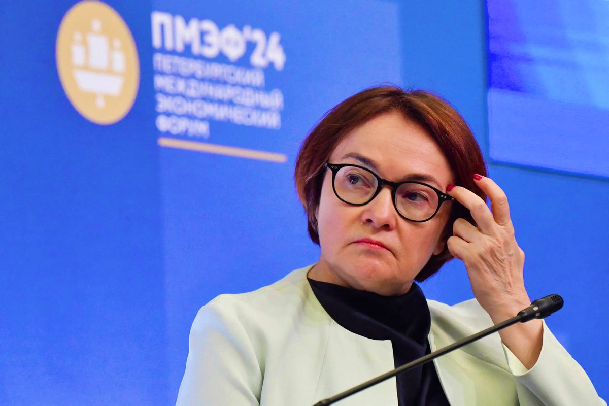 6/7 russia’s central bank chief, Nabiullina, is competent — but she’s managing a crisis, not a recovery.

This war is economically unsustainable for russia.

We shouldn’t be helping it limp along