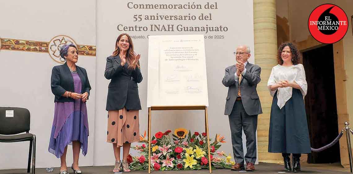 ElInformanteMX's tweet image. Refuerzan @LibiaDennise y el @INAHmx #protección del #PatrimonioHistórico

@gobgente consolida con @GobiernoMX los #esfuerzos para preservar la #MemoriaHistórica del estado.
elinformante.mx/?p=87994