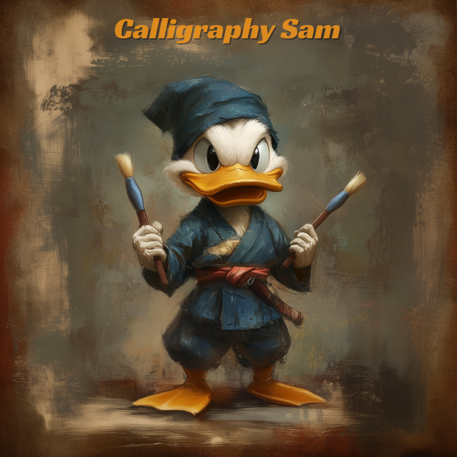 📢GIVEAWAY TIME – CALLIGRAPHY SAM 🎉🎁
5 winners will receive 1 Calligraphy Sam NFT! 🖋️🦆
✅ Like
✅ Repost
✅ Follow
✅ Comment WAX wallet
#WaxFam #WAXNFT
💥 BONUS: Holding 10k WU token doubles your chances wax.fun/token/alpha.wa…
Ends in 48 hours. Good luck, warriors of ink! 💫