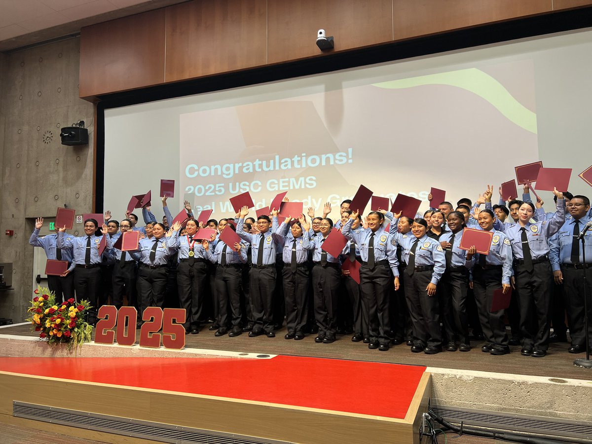 LAPD_Cadets's tweet image. Congratulations to our LAPD Cadets for successfully completing the Real World Ready Financial Literacy Program! Your hard work and dedication have paid off!
Thank you to all the USC professors & staff whose time, expertise & dedication made this program possible.
#LAPDCADETS #USC