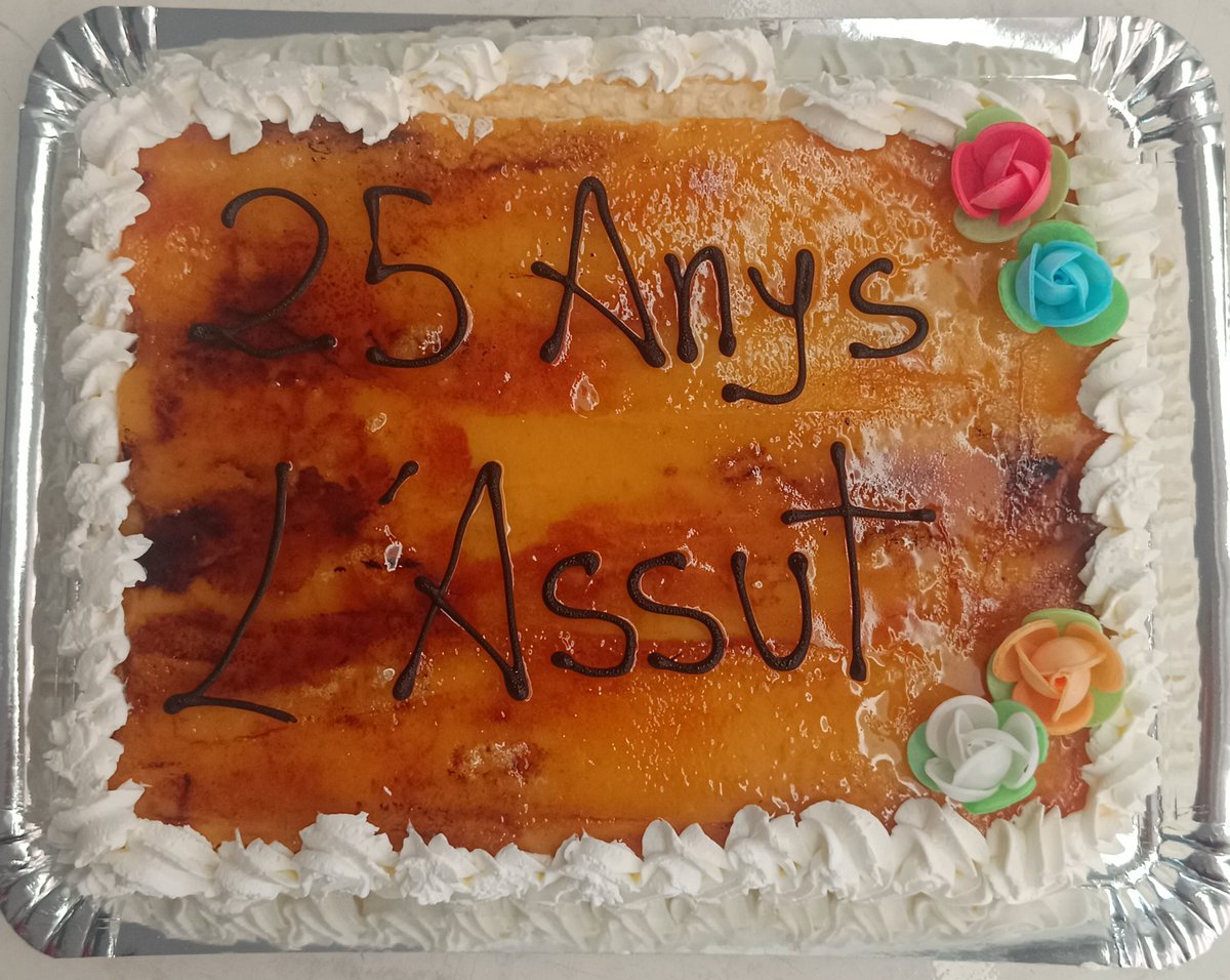 Avui estem de celebració 2️⃣5️⃣🎂