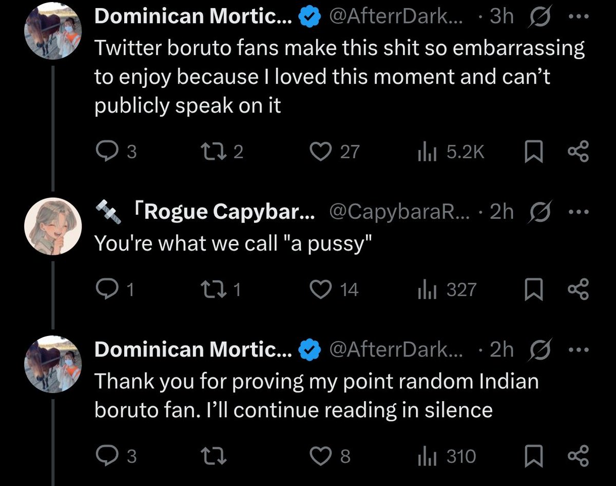CapybaraRogue's tweet photo. Called him a pussy and bro went straight to racism 😭

#ProvingThePoint https://t.co/3pHfa3kYTN