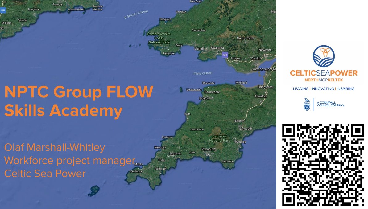 Chambers Wales South East, South West and Mid (@cw_seswm) on Twitter photo On Wednesday we were proud to host a webinar in collaboration with our partner <a href="/NPTCGroup/">Grŵp Colegau NPTC Group of Colleges</a> and Celtic Sea Power 🌊
Together we explored the significant skills and supply chain opportunities emerging from the Floating Offshore Wind (FLOW) developments in the Celtic Sea. On Wednesday we were proud to host a webinar in collaboration with our partner <a href="/NPTCGroup/">Grŵp Colegau NPTC Group of Colleges</a> and Celtic Sea Power 🌊
Together we explored the significant skills and supply chain opportunities emerging from the Floating Offshore Wind (FLOW) developments in the Celtic Sea.