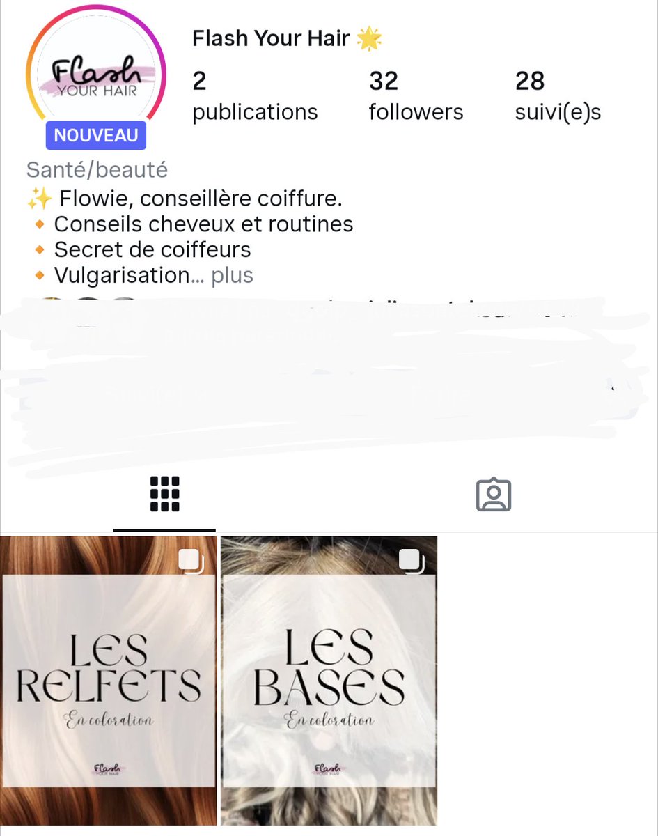 Je vous présente mon petit projet du moment 🥰 :
Pour ceux qui me suivent depuis des années, vous savez à quel point ce sujet me passionne ! J'ai donc créé un compte insta pour conseiller et vulgariser ce domaine ✨

➡️ Instagram.com/flashyourhair