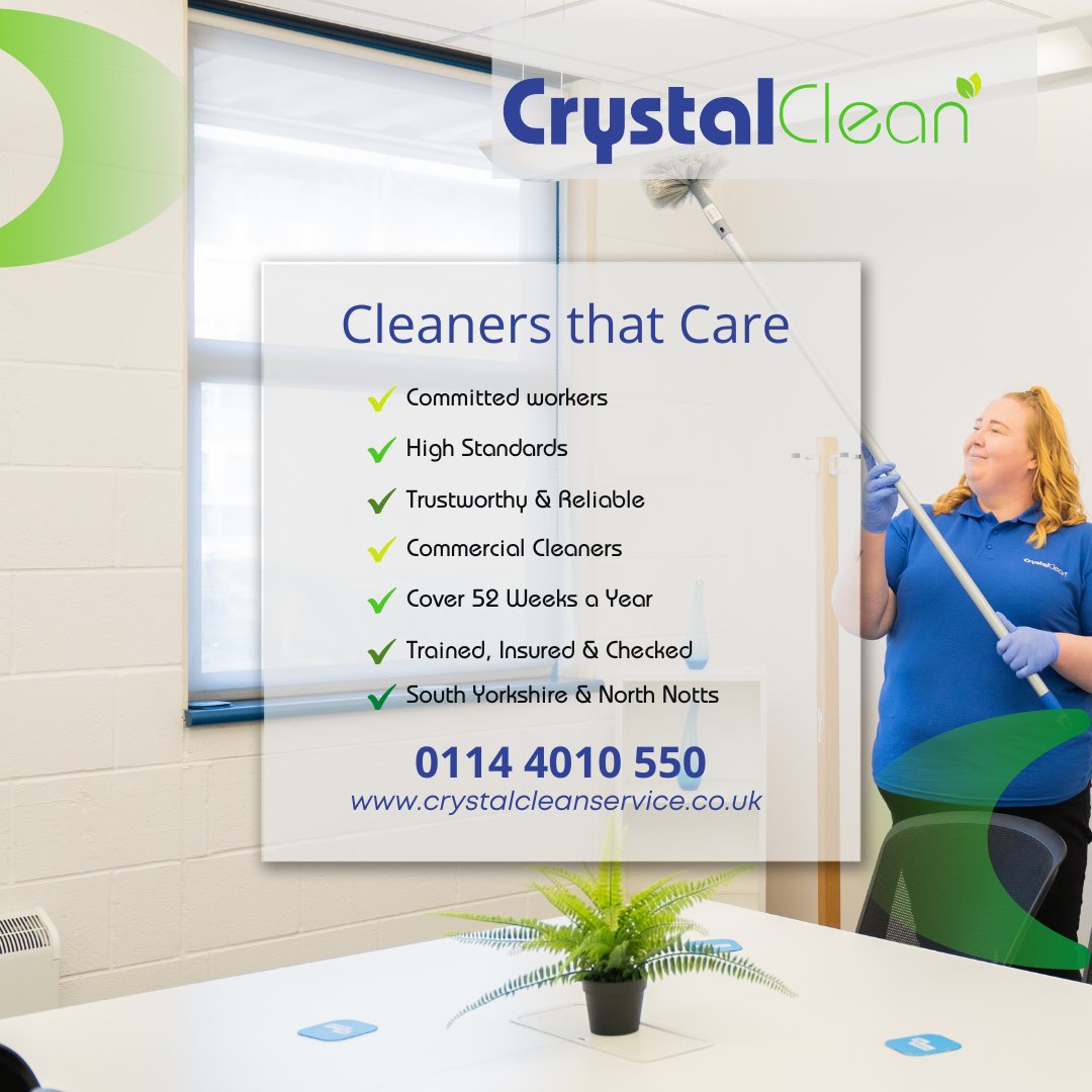CrystalClean_HQ's tweet image. For Solicitor Firms – First Impressions Matter
Your clients expect professionalism the moment they walk through your door.
Unpleasant odours, smudged glass, and dusty desks say more than you think.

#LegalProfession #ClientImpressions #OfficeHygiene #CrystalClean #SolicitorsUK