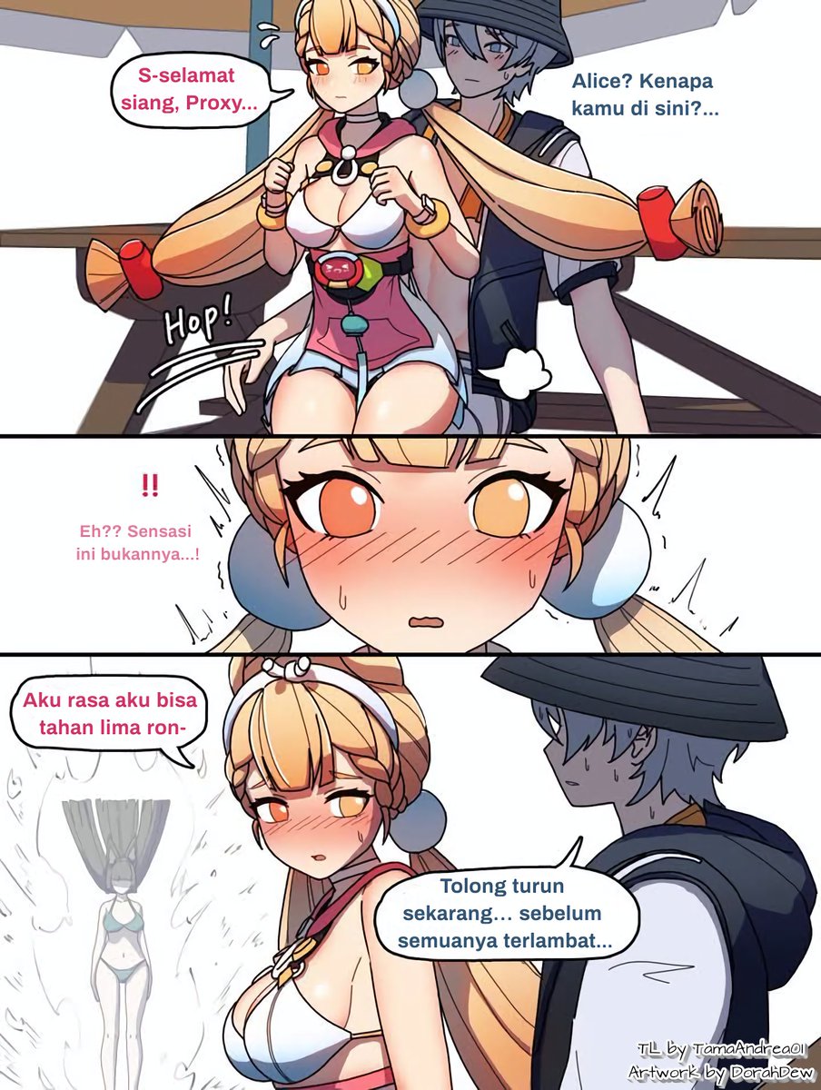 TamaAndrea01's tweet image. Alamak... dipantau si 170cm loh, Lek!

Artist : @DorahDew 

#ZenlessZoneZero #ZZZ #zzzero #Miyabi #Alice #Wise