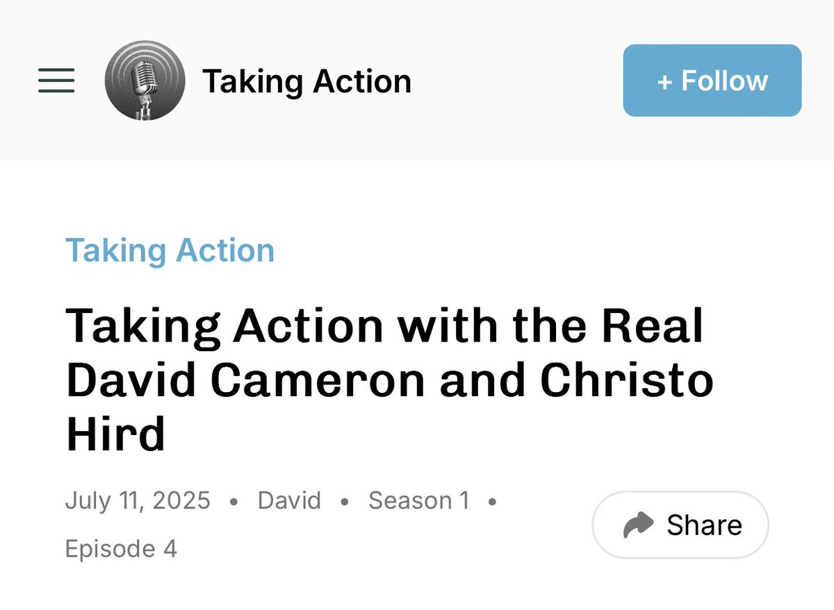 connected baby (@connectedbaby) on Twitter photo Newest episode of #TakingAction podcast now live! If you want behind-the-scenes memories of the <a href="/DocResilience/">Resilience Doc</a> Tour in 2017, then this discssn w/ Christo of <a href="/DartmouthFilms/">Dartmouth Films</a> talking to <a href="/realdcameron/">David Cameron💜</a> is the one to listen to. Link here: buzzsprout.com/2512967/episod… Newest episode of #TakingAction podcast now live! If you want behind-the-scenes memories of the <a href="/DocResilience/">Resilience Doc</a> Tour in 2017, then this discssn w/ Christo of <a href="/DartmouthFilms/">Dartmouth Films</a> talking to <a href="/realdcameron/">David Cameron💜</a> is the one to listen to. Link here: buzzsprout.com/2512967/episod…