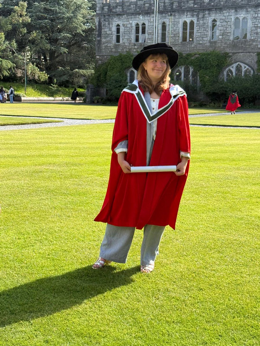 Natasha Dukelow (@natashadukelow) on Twitter photo A little late posting this - but delighted to say that I am officially PhDone!
Big thanks to my supervisors Dr Malgorzata Krasnodebska-D'Aughton (<a href="/m_daughton/">Malgorzata Krasnodebska-D'Aughton</a>) and Dr Diarmuid Scully for their unfailing support and guidance, as well as to Dr Jason Harris and all at <a href="/UCCHistory/">History at UCC</a>. A little late posting this - but delighted to say that I am officially PhDone!
Big thanks to my supervisors Dr Malgorzata Krasnodebska-D'Aughton (<a href="/m_daughton/">Malgorzata Krasnodebska-D'Aughton</a>) and Dr Diarmuid Scully for their unfailing support and guidance, as well as to Dr Jason Harris and all at <a href="/UCCHistory/">History at UCC</a>.