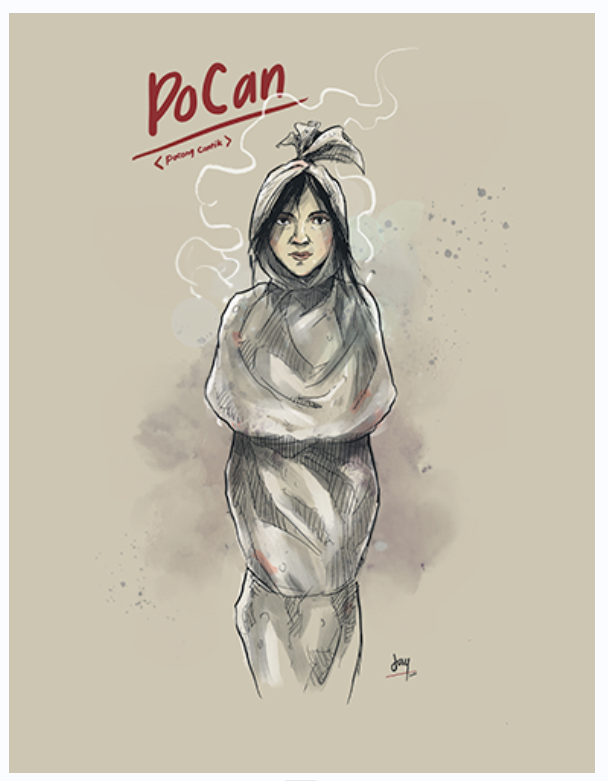 dmsplus_id's tweet photo. (5) Selain itu, #sosok #pocong pada umumnya biasanya memiliki #bau atau #aroma yang tak sedap seperti bau #busuk. Sementara #Pocong #Cantik atau #Pocong #Sumi ini dikatakan memiliki aroma yang sangat #wangi seperti aroma #parfum. https://t.co/MqzJcu4Tjw