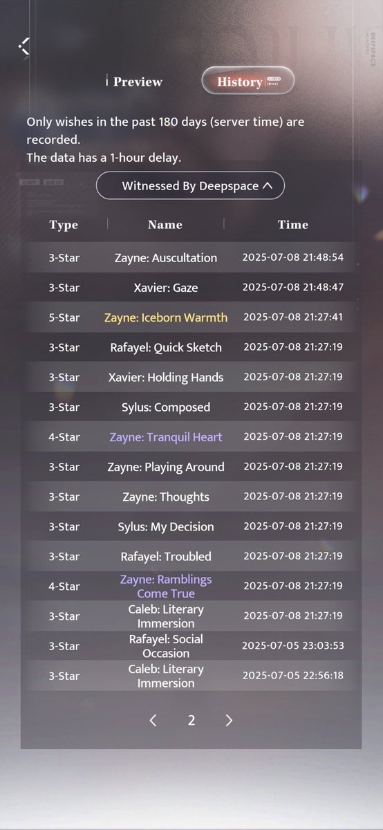 As a f2p idk why this time i got xavier within 2x pull (am i lucky or infold is playing with me)