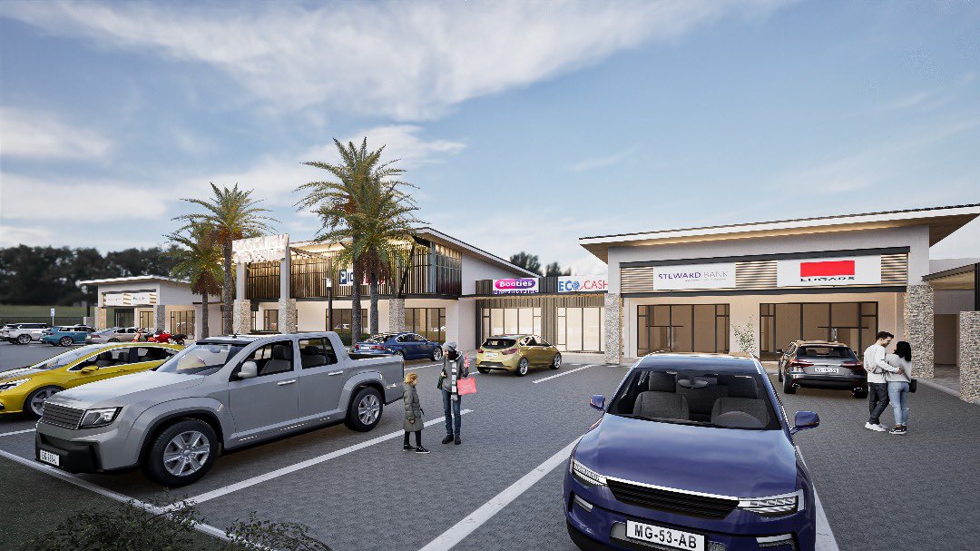 We designed this proposed shopping mall in Ruwa❤️