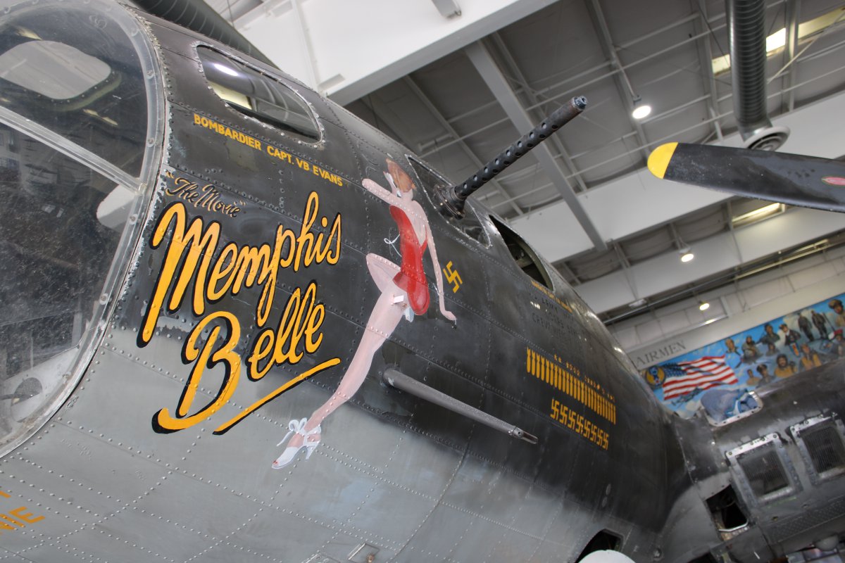 Sometimes you get a chance to see greatness in person. #memphisbelle #icon