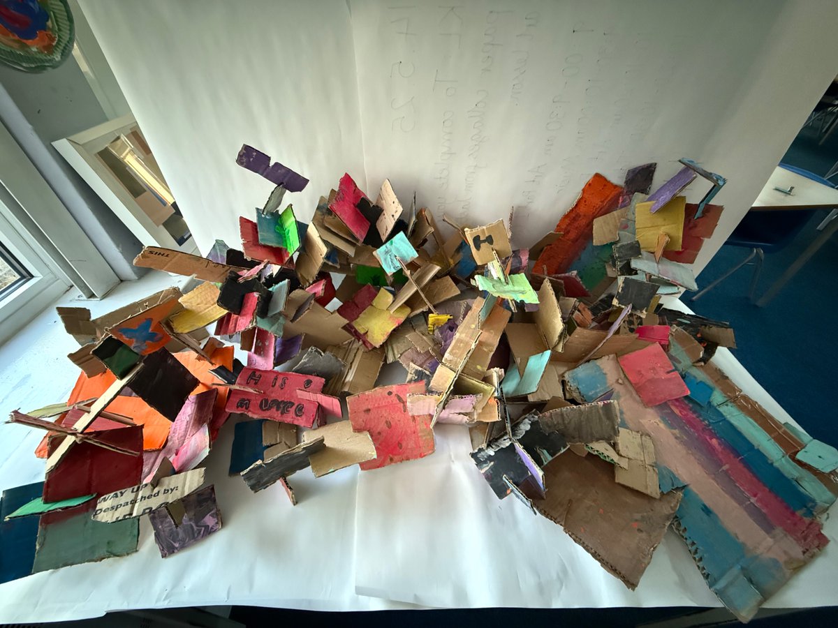 Heathmere Primary School (@heathmereschool) on Twitter photo Y5 Cardboard Shanty Town
This term our year 5 artists have been building a collaborative sculpture with our Art teacher Mrs. Dallimore <a href="/LHConceptual/">Laura Dallimore</a> . The sculpture was inspired by the urban landscapes of the world including the favelas of Brazil 🎨
#everychildisanartist Y5 Cardboard Shanty Town
This term our year 5 artists have been building a collaborative sculpture with our Art teacher Mrs. Dallimore <a href="/LHConceptual/">Laura Dallimore</a> . The sculpture was inspired by the urban landscapes of the world including the favelas of Brazil 🎨
#everychildisanartist