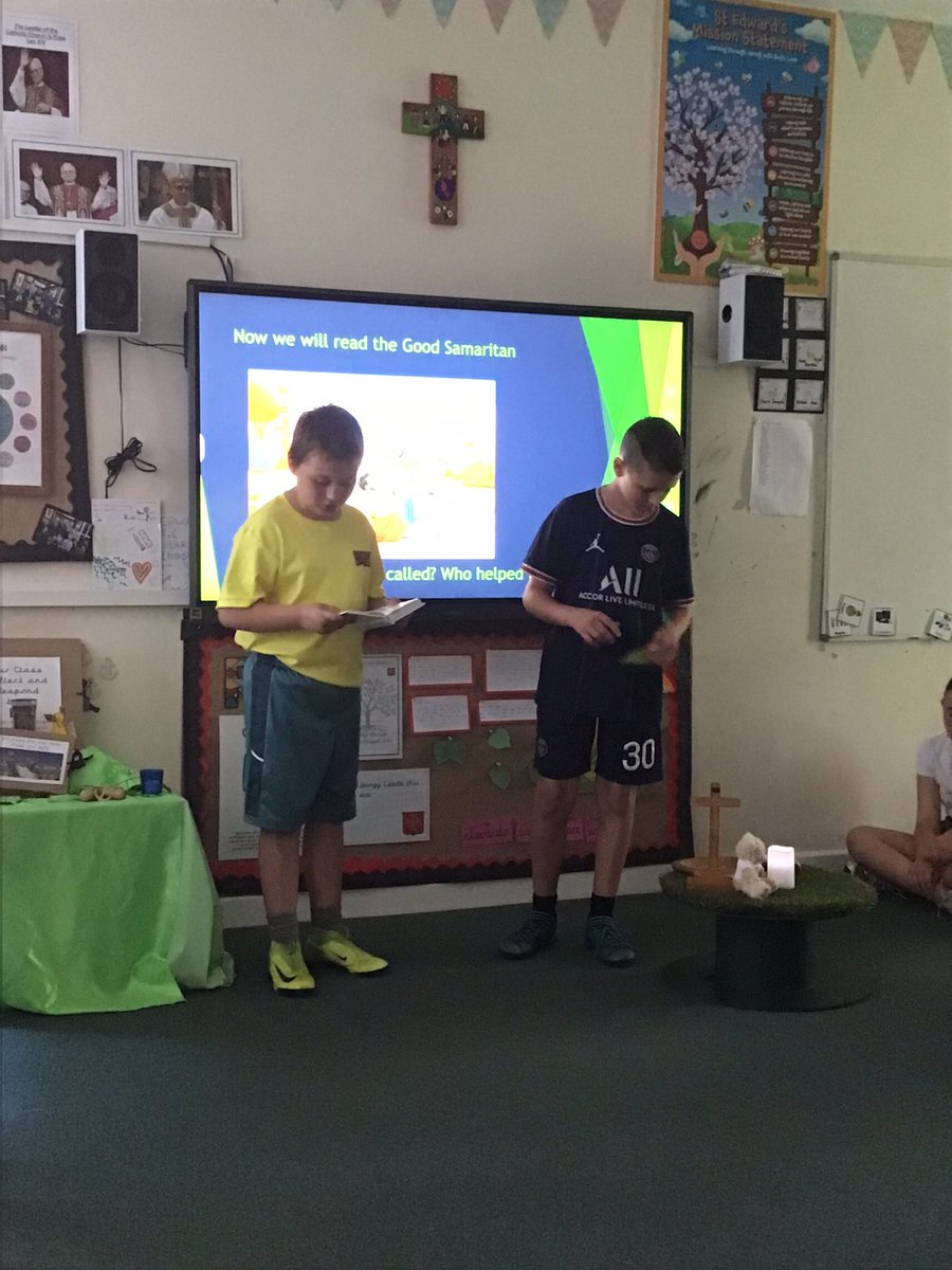 Stedwarddarwen (@stedwarddarwen) on Twitter photo Thank you to our Year 5 volunteers for taking time at lunchtime to prepare a beautiful liturgy about The Good Samaritan. 🙏🏻🙏🏻🙏🏻<a href="/RomeroCAT1/">Romero CAT</a> <a href="/BCPP__/">🧡Catholic Primary Partnership🧡</a> <a href="/RCSalfordEd/">Diocese of Salford Department for Education</a> <a href="/CaritasSalford/">Caritas Salford</a> Thank you to our Year 5 volunteers for taking time at lunchtime to prepare a beautiful liturgy about The Good Samaritan. 🙏🏻🙏🏻🙏🏻<a href="/RomeroCAT1/">Romero CAT</a> <a href="/BCPP__/">🧡Catholic Primary Partnership🧡</a> <a href="/RCSalfordEd/">Diocese of Salford Department for Education</a> <a href="/CaritasSalford/">Caritas Salford</a>