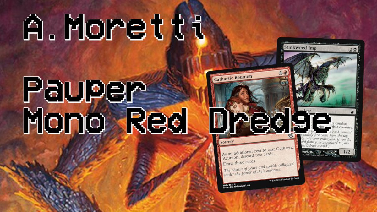This deck got 9th place in last weekend Paupergeddon!

youtu.be/WSSSBsoF2ns

And, you know, clickbaiting you to click my video is the job of this tweet😈