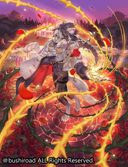 Shina_PPP's tweet photo. カードファイト!! ヴァンガードにて「森然たる薔薇の主 グランフィア・ジュラメント」のイラ��トを担当させていただきました。  #ヴァンガード #cf_vanguard https://t.co/DGFrjdAK70