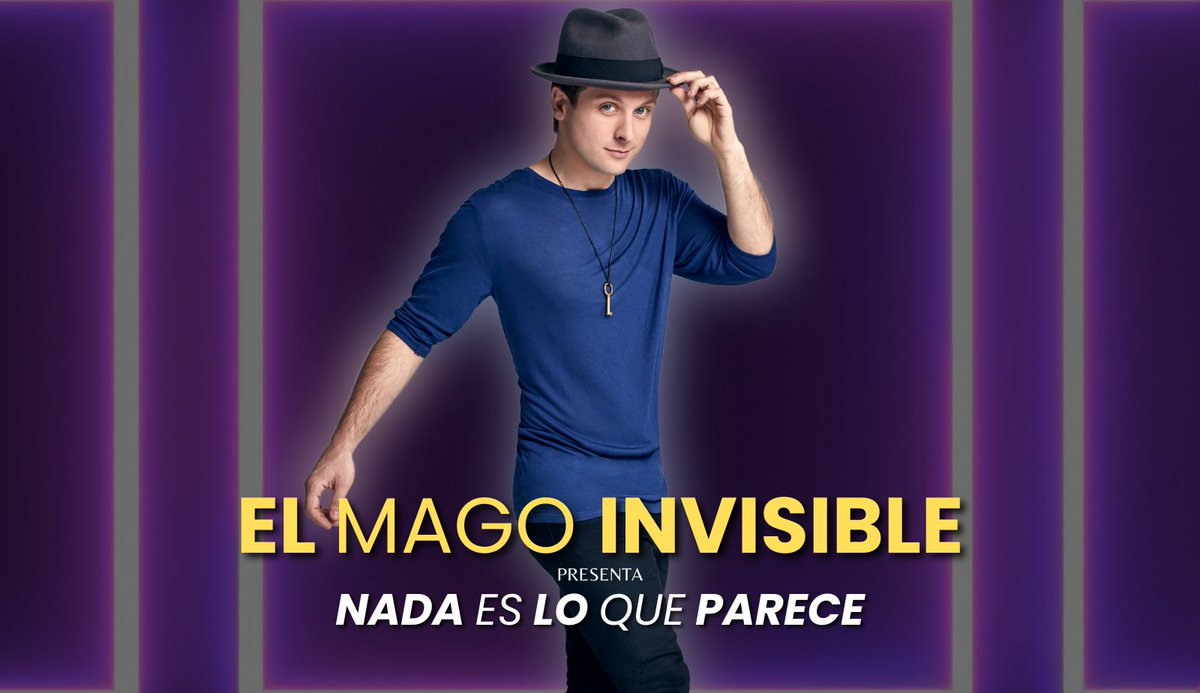 P. Congresos Huesca (@pcongresoshu) on Twitter photo 🎩 "Nada es lo que parece", el nuevo espectáculo de Dakris, El Mago Invisible👏
🔔 30 de noviembre 2025
⏱ 20:30 h
👉 Auditorio Carlos Saura
🎟 Entradas disponibles en taquilla y en nuestra página web: 🔗 tinyurl.com/4en72bkt
<a href="/dakrismago/">Dakris</a> <a href="/aytohuesca/">Ayuntamiento de Huesca</a> <a href="/radarhuesca/">radarhuesca</a>
#Huesca 🎩 "Nada es lo que parece", el nuevo espectáculo de Dakris, El Mago Invisible👏
🔔 30 de noviembre 2025
⏱ 20:30 h
👉 Auditorio Carlos Saura
🎟 Entradas disponibles en taquilla y en nuestra página web: 🔗 tinyurl.com/4en72bkt
<a href="/dakrismago/">Dakris</a> <a href="/aytohuesca/">Ayuntamiento de Huesca</a> <a href="/radarhuesca/">radarhuesca</a>
#Huesca