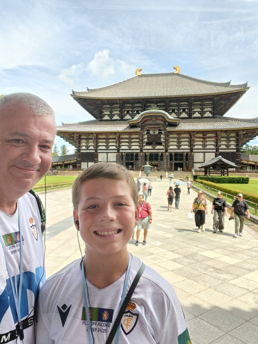 Siempre con nuestro <a href="/RealJaenCF/">Real Jaén C.F.</a> . En Japón o en cualquier rincón del mundo. Hala Jaén!! Kyoto