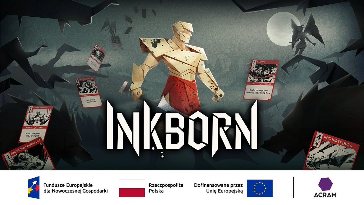 [PL]
Hej! 👋 Chcieliśmy poinformować, że Inkborn (Acram Digital) jest współfinansowany z Funduszy Europejskich dla Nowoczesnej Gospodarki 2021-2027 w ramach projektu KPT ScaleUp Booster. ✒️ Dzięki temu wsparciu możemy realizować rozwój projektu zgodnie z naszą wizją! 😀

[ENG]