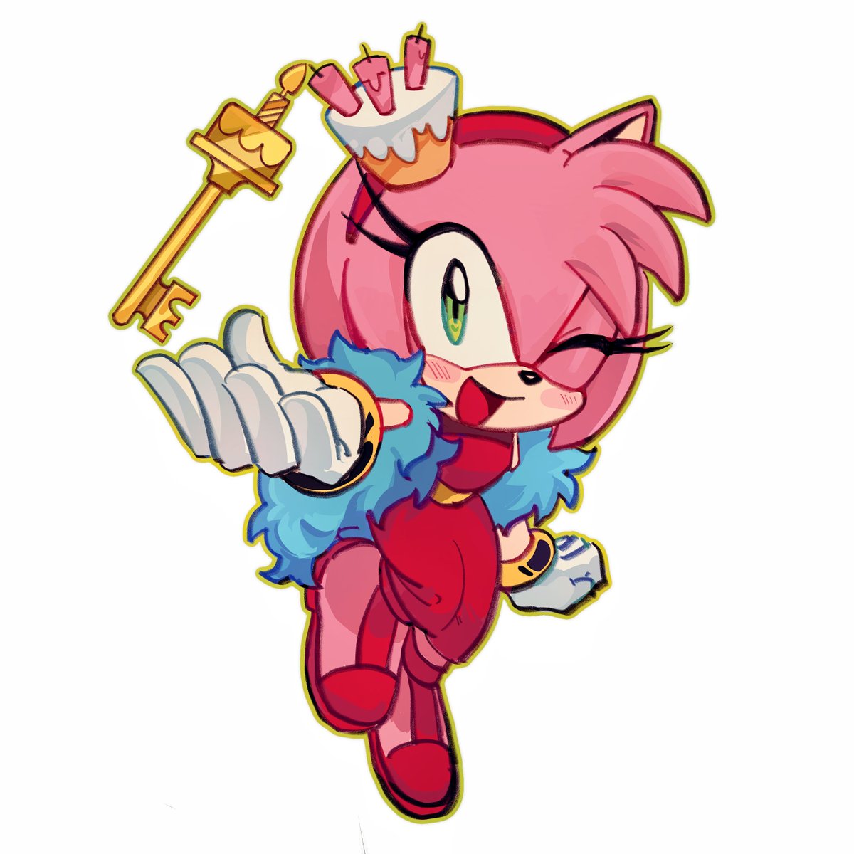 linlu32365501's tweet image. ＃shadamy 
#ShadowTheHedgehog 
＃amyrose