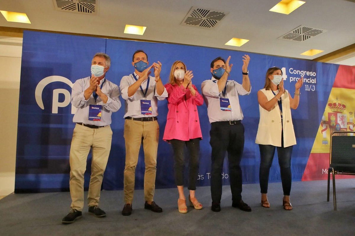 PPopularTo's tweet image. 🔵 Hoy se cumplen 4 años de la elección de @cvelazquezromo como presidente del @PPopularTo. 

Gobernamos en la Diputación, en Toledo capital y en la mayoría de municipios de la provincia, trabajando cada día para mejorar la vida de nuestros vecinos.

¡Gracias por la confianza!