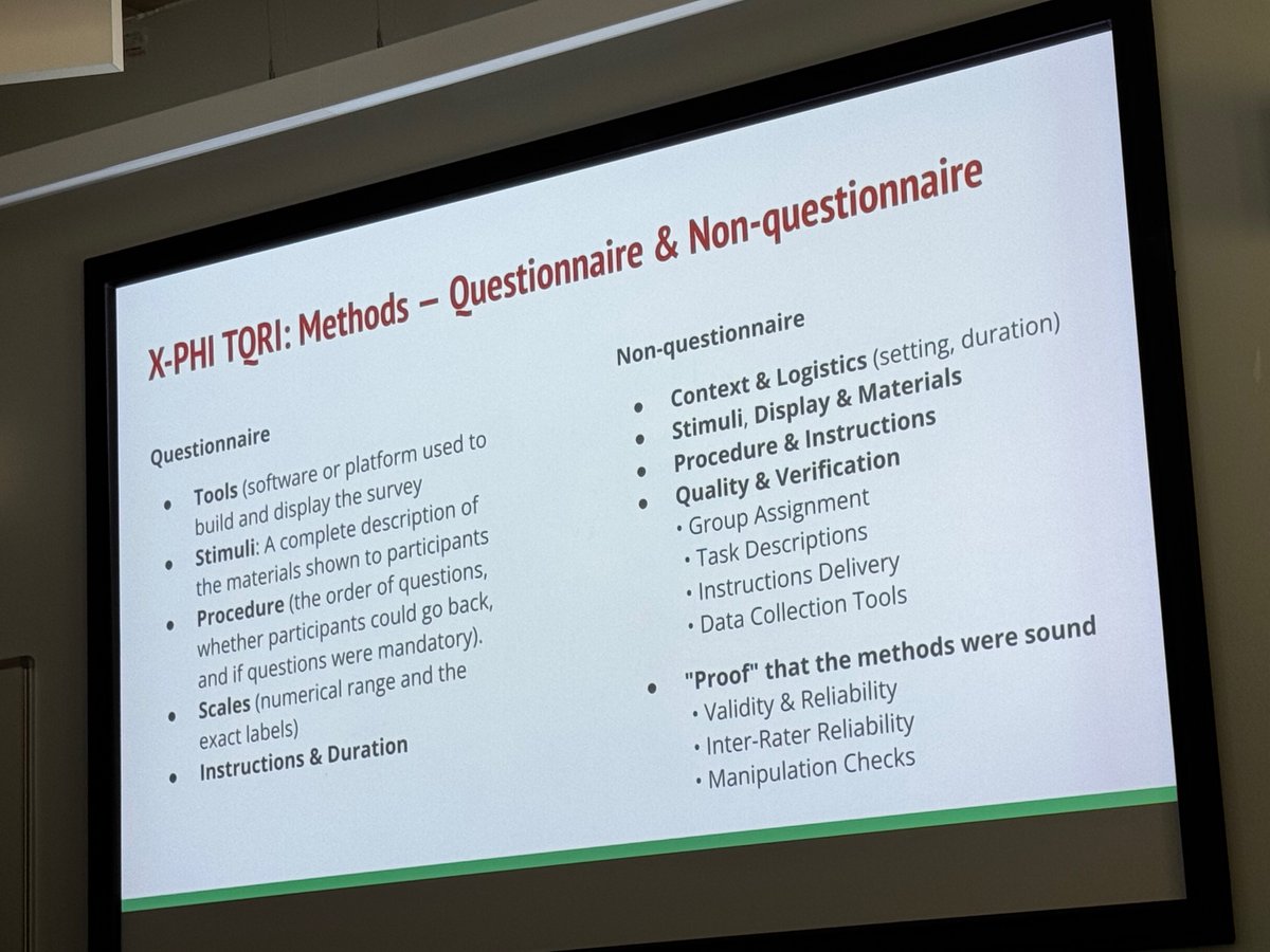 byrd_nick's tweet image. How well-described are studies from #ExperimentalPhilosophy?

Bartosz Maćkiewicz, Joanna Gęgotek, Monika Gurak, Franciszek Kittel, and Katarzyna Kuś find #xPhi&apos;s been getting better, but there are still opportunities to improve!

Great stuff from this lab! researchgate.net/lab/Katarzyna-…