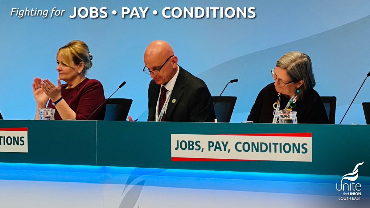 unite_southeast's tweet image. 📣 The South East delegation has proudly concluded an incredible week at @unitetheunion’s Policy Conference in Brighton.
👏 Thank you to all who contributed - we go forward stronger, united, and ready for action.✊