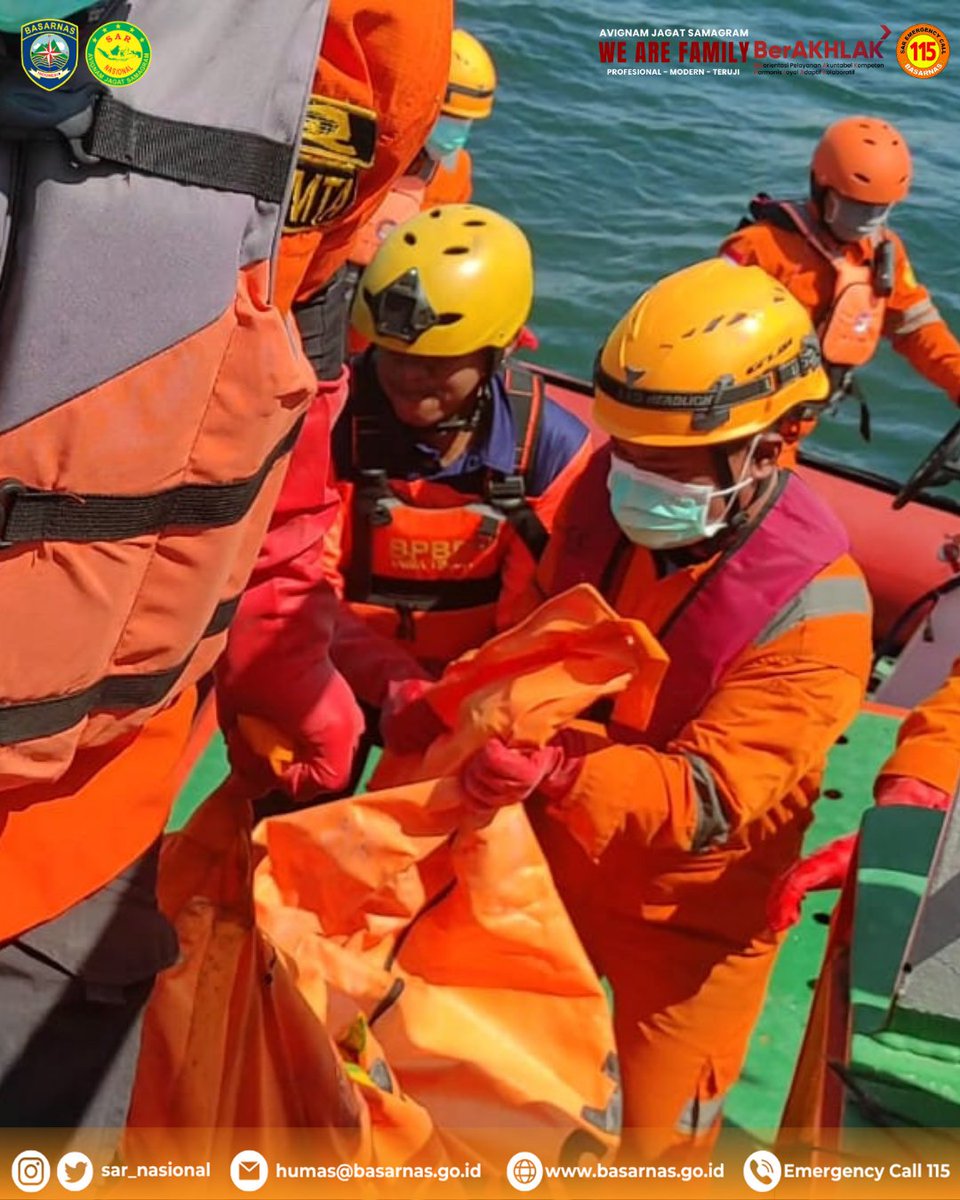 [Banyuwangi, 11/07/2025]
Operasi SAR KMP Tunu Pratama Jaya resmi dilanjutkan. Keputusan diambil usai rapat evaluasi sore hari ini dengan adanya penemuan dua korban.

#SAR #Banyuwangi #KMP_TunuPratamaJaya