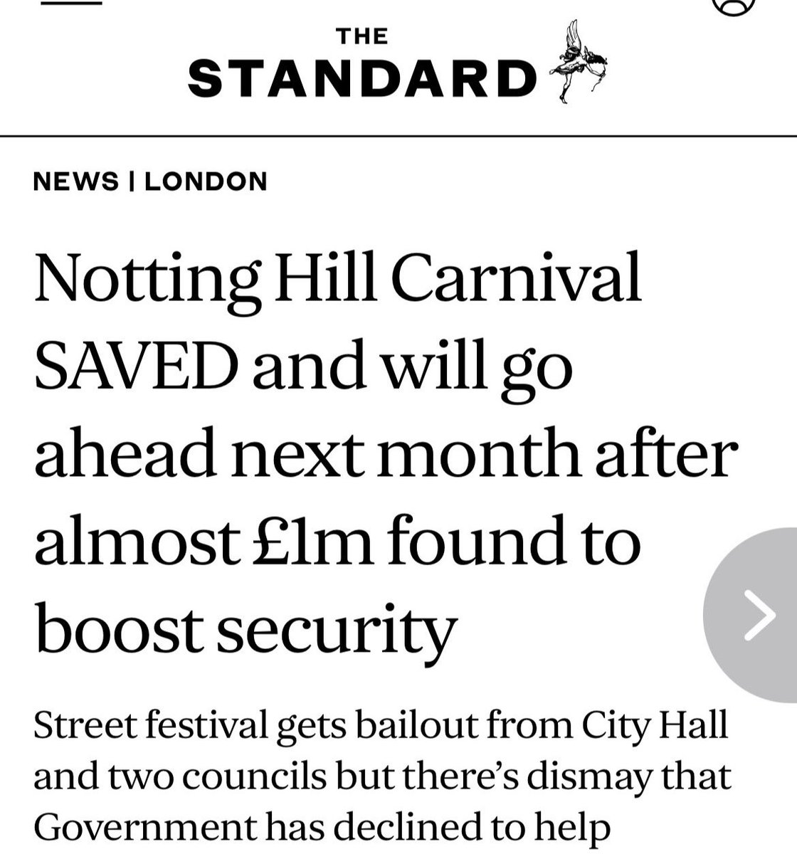 Alliance for Police Accountability (APA) (@apavoices) on Twitter photo 1/š§µ BREAKING: Notting Hill Carnival āsavedā by a Ā£1M security bailout.
But letās be clearāyou canāt secure 2 million people in a tight residential grid.
The threat isnāt funding. Itās the footprint.
<a href="/MayorofLondon/">Mayor of London, Sadiq Khan</a> <a href="/MOPACLdn/">MOPAC</a> <a href="/metpoliceuk/">Metropolitan Police</a> #NottingHillCarnival #CarnivalSafety #APA 1/š§µ BREAKING: Notting Hill Carnival āsavedā by a Ā£1M security bailout.
But letās be clearāyou canāt secure 2 million people in a tight residential grid.
The threat isnāt funding. Itās the footprint.
<a href="/MayorofLondon/">Mayor of London, Sadiq Khan</a> <a href="/MOPACLdn/">MOPAC</a> <a href="/metpoliceuk/">Metropolitan Police</a> #NottingHillCarnival #CarnivalSafety #APA