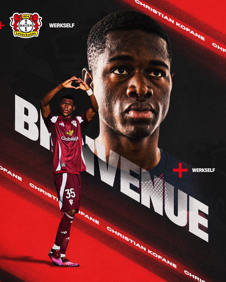 Bayer 04 Leverkusen (@bayer04_es) on Twitter photo 🇪🇸 De asombrar en <a href="/LaLiga2/">LALIGA HYPERMOTION</a>…
🇩🇪 Al desafío de la Bundesliga
𝐒𝐨𝐥𝐝𝐚𝐝𝐨𝐬 𝐝𝐞 𝐊𝐨𝐟𝐚𝐧𝐞 🫡
#SomosBayer04 🖤❤️ 🇪🇸 De asombrar en <a href="/LaLiga2/">LALIGA HYPERMOTION</a>…
🇩🇪 Al desafío de la Bundesliga
𝐒𝐨𝐥𝐝𝐚𝐝𝐨𝐬 𝐝𝐞 𝐊𝐨𝐟𝐚𝐧𝐞 🫡
#SomosBayer04 🖤❤️