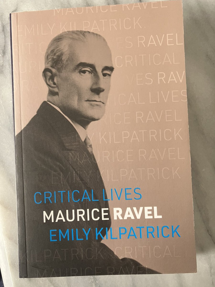 New #Ravel biography just arrived. Look forward to reading! <a href="/reaktionbooks/">Reaktion Books</a> <a href="/DrEKilpatrick/">Emily Kilpatrick</a>
