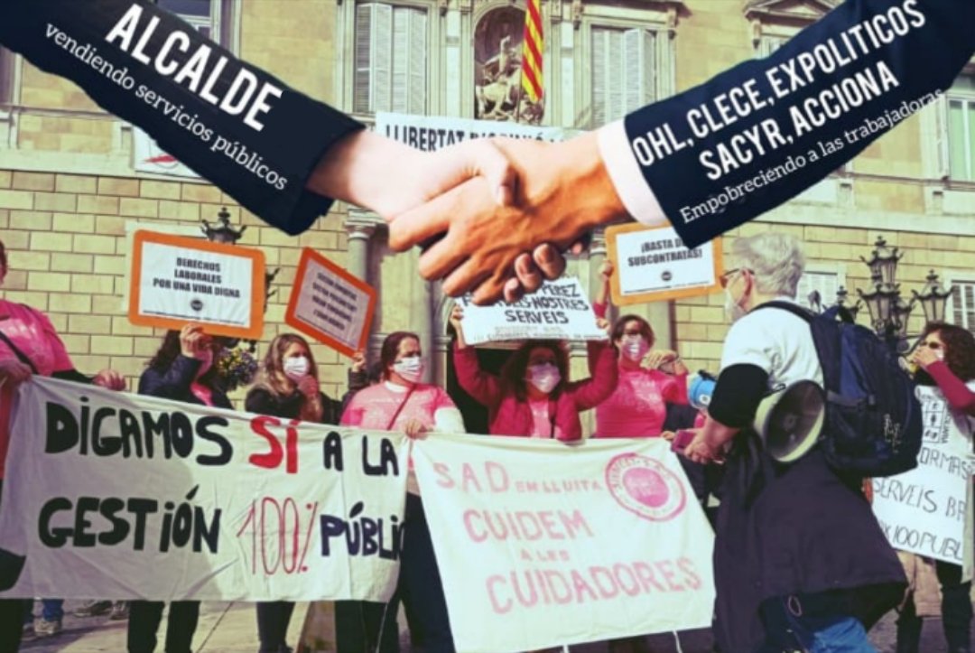 Cuando un político encarga la gestión de un servicio público como el #SADenLUCHA a una empresa privada, demuestra su ineptitud para ejercer el mandato para el que fue votado.
La privatización es corrupción📢
Queremos condiciones de trabajo dignas🔥
#niunpasoatras #sadenlluita