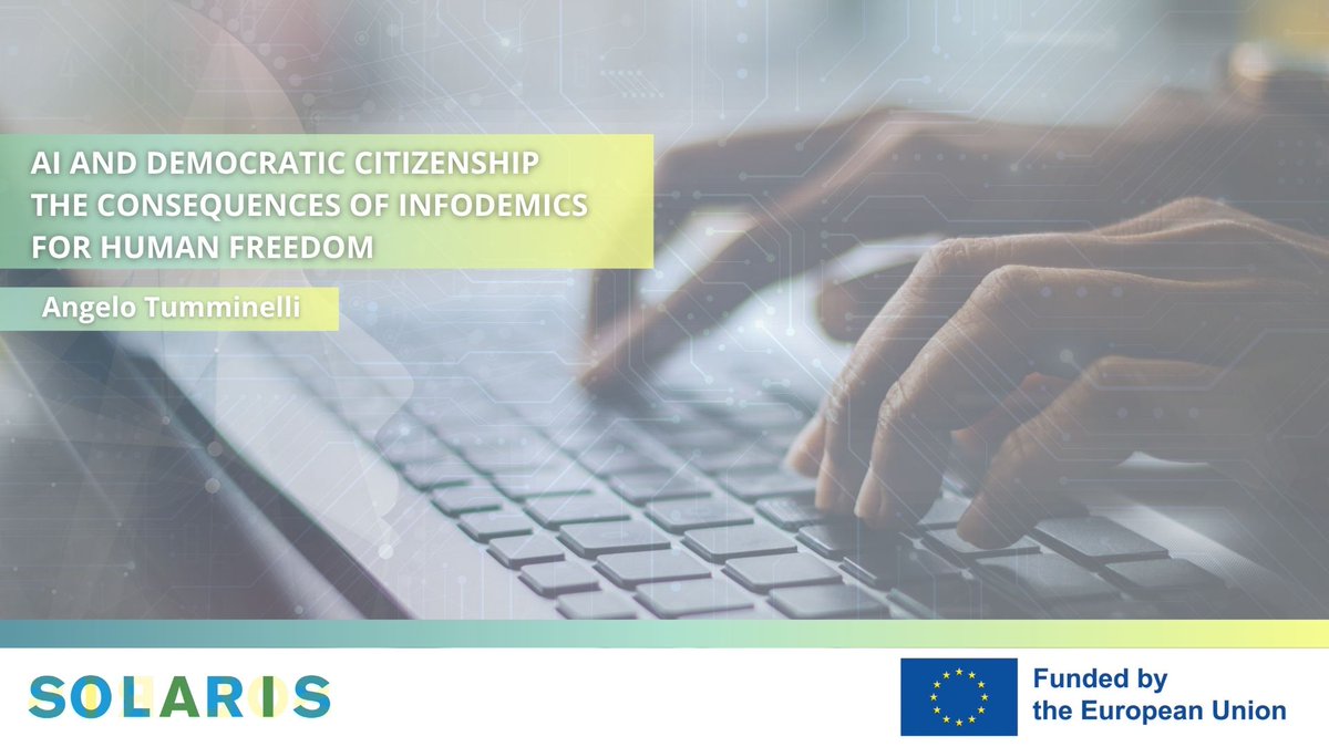SOLARIS-EU (@solaris_eu) on Twitter photo 🎨 How do AIs see metaphors?
New from #EU_Solaris Project: Polidoro, Cerutti & Lis explore metaphor through generative AI.
🧠 AI meets semiotics & creativity.
📖 Read here: bit.ly/4keTgKK
#horizoneu
<a href="/Agenzia_Ansa/">Agenzia ANSA</a> <a href="/UniUtrecht/">Utrecht University</a> 🎨 How do AIs see metaphors?
New from #EU_Solaris Project: Polidoro, Cerutti & Lis explore metaphor through generative AI.
🧠 AI meets semiotics & creativity.
📖 Read here: bit.ly/4keTgKK
#horizoneu
<a href="/Agenzia_Ansa/">Agenzia ANSA</a> <a href="/UniUtrecht/">Utrecht University</a>