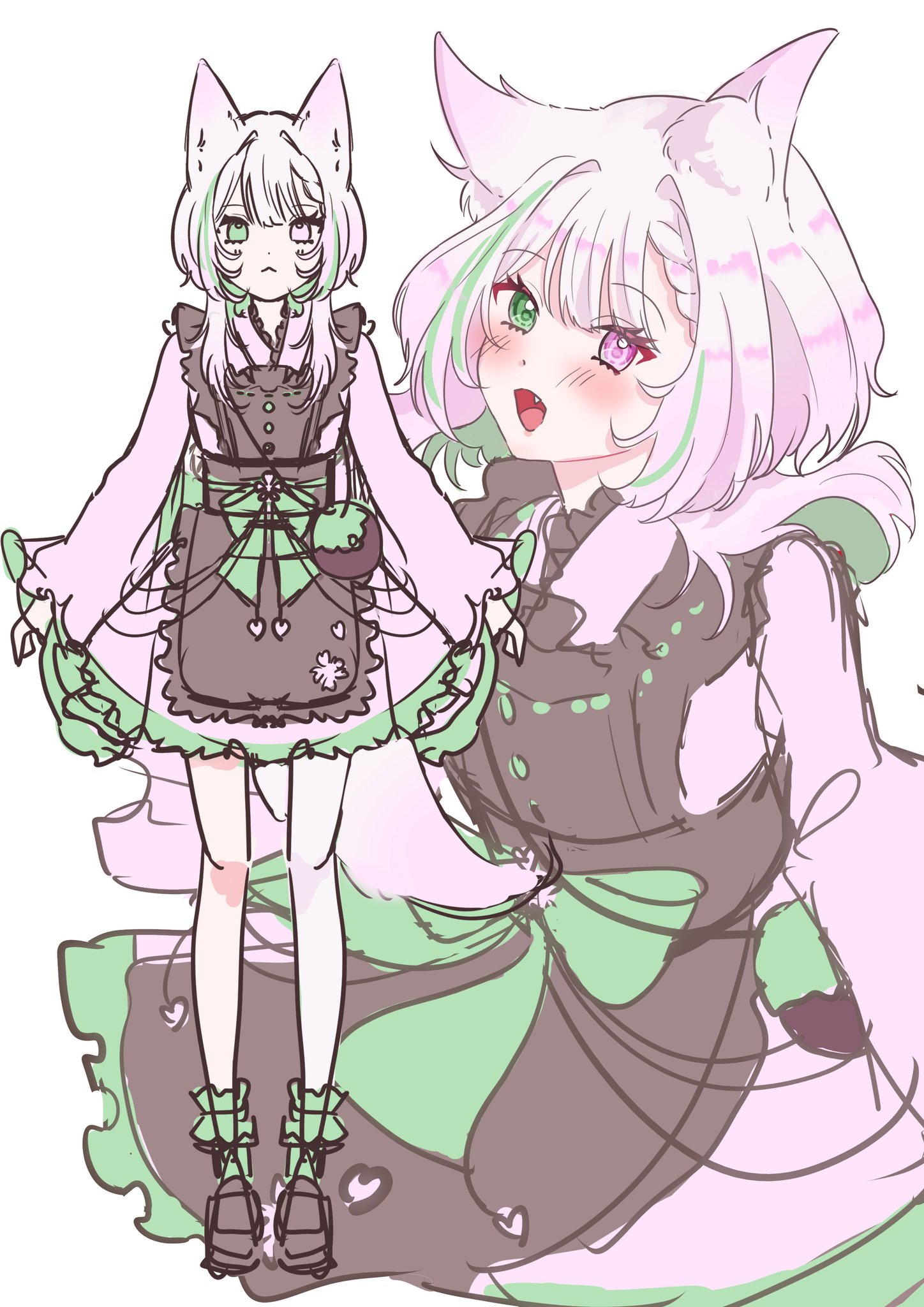 もちページ イラストオーダー さくらもち@有償依頼受付中 on X: 