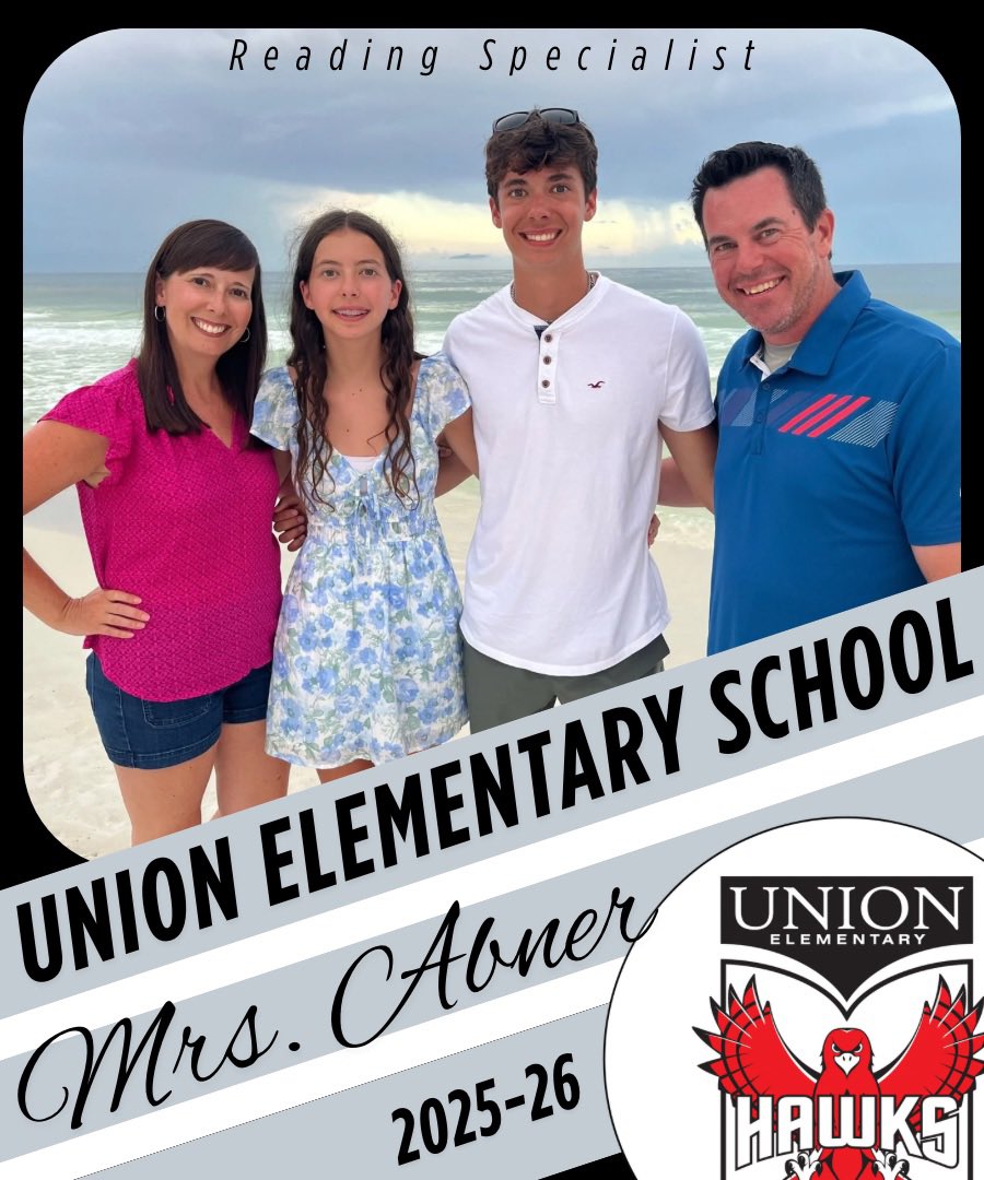 ⚾ Back in the lineup for Team Union… Mrs. Abner!

She’s a key player on our roster — bringing expertise, heart, and a passion for helping students grow as readers. We’re pumped to have Mrs. Abner back on our team!

Who’s got it better than us? 
NOBODY!