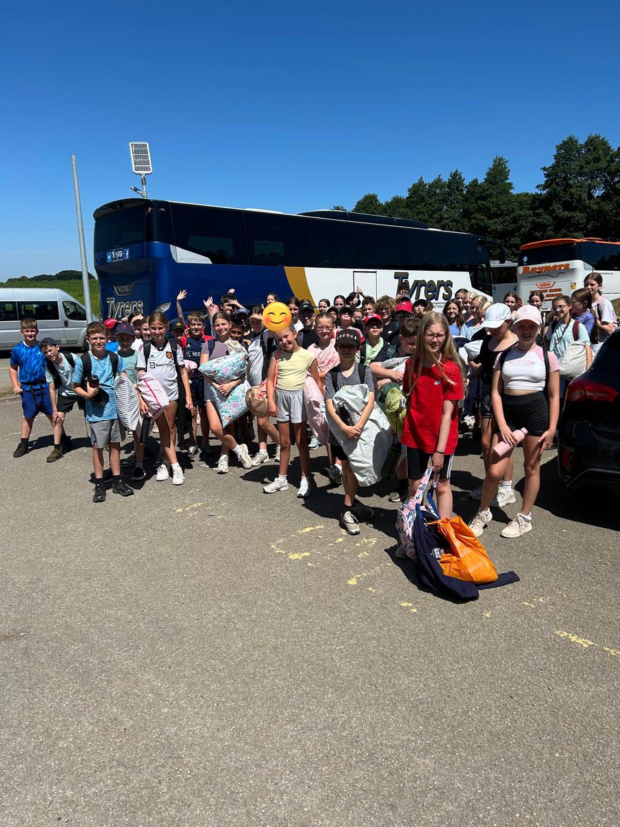 Year 6 have had a lovely time away at PGL! We are now on our way home - ETA approx 4:15 but will keep you updated! See you soon! 🚌