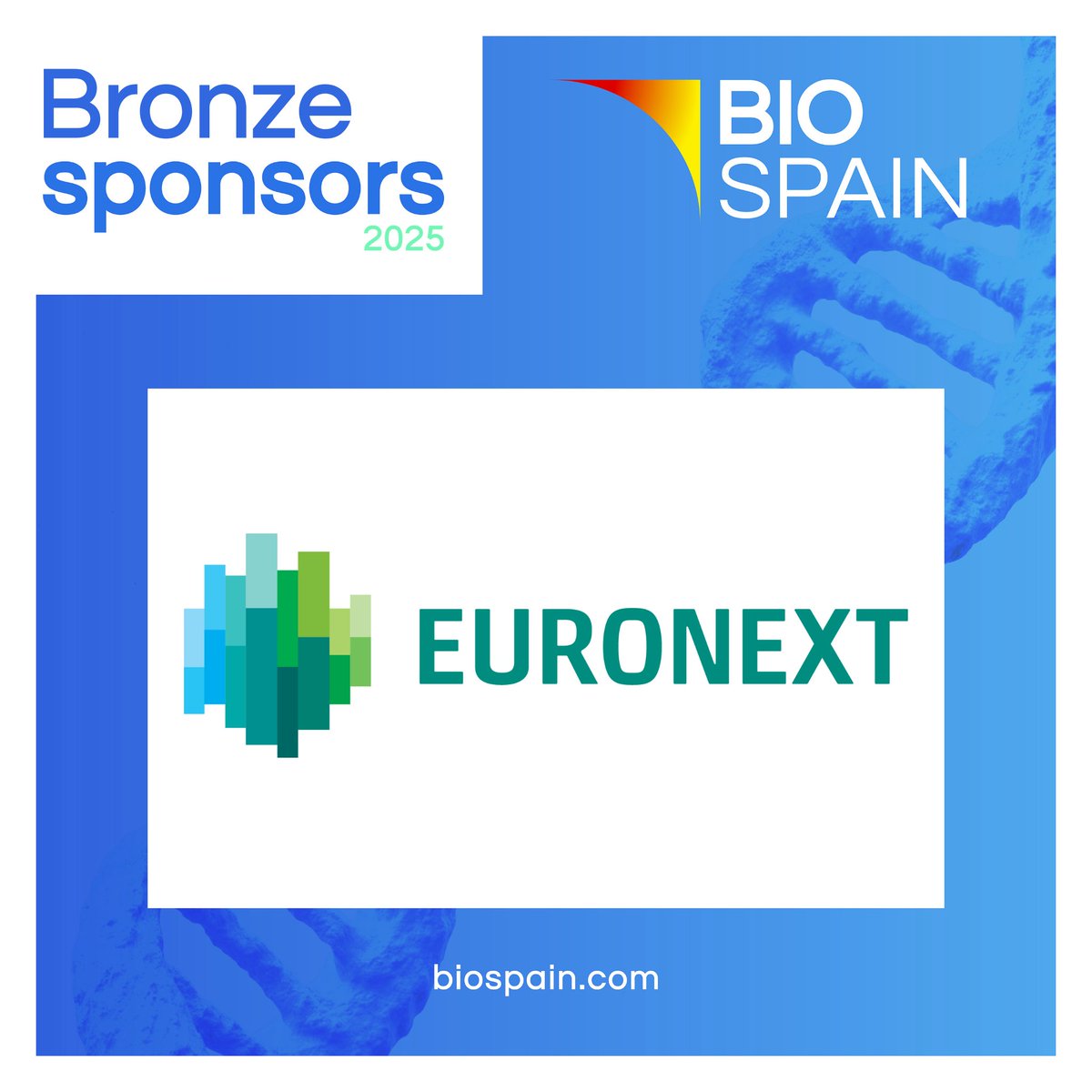 BIOSPAIN_AseBio's tweet image. We are pleased to announce @euronext as a Bronze Sponsor for #BIOSPAIN2025.
➡️For more information, visit euronext.com/en
➡️More information about BIOSPAIN 2025: biospain.com