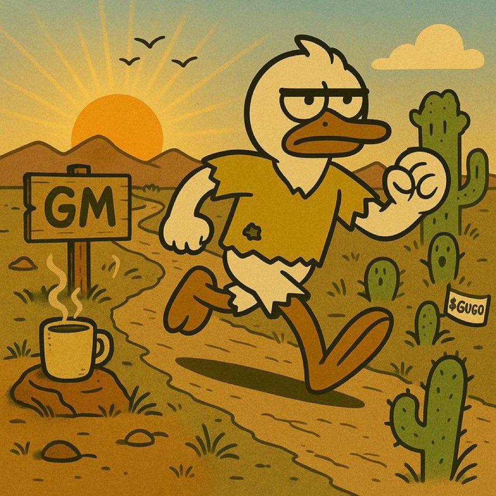 Gm Web3, fellow and future runners.  Happy Friday!  $GUGO