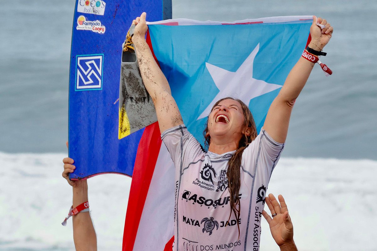 juandalmauPR's tweet image. 🇵🇷 Esta semana, Luz Grande le dio el oro a Puerto Rico y Edwin Núñez a Panamá. Ambos se coronaron campeones panamericanos de bodyboard. 🥇🌊
